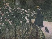 Gustave Caillebotte, Some Rose in the garden